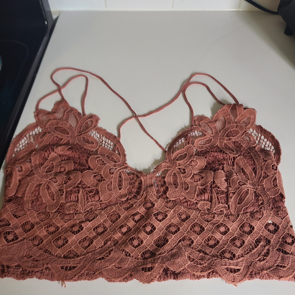 NWOT Free People Bralet - Size XL